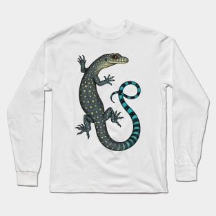 Blue-tailed Monitor Long Sleeve T-Shirt